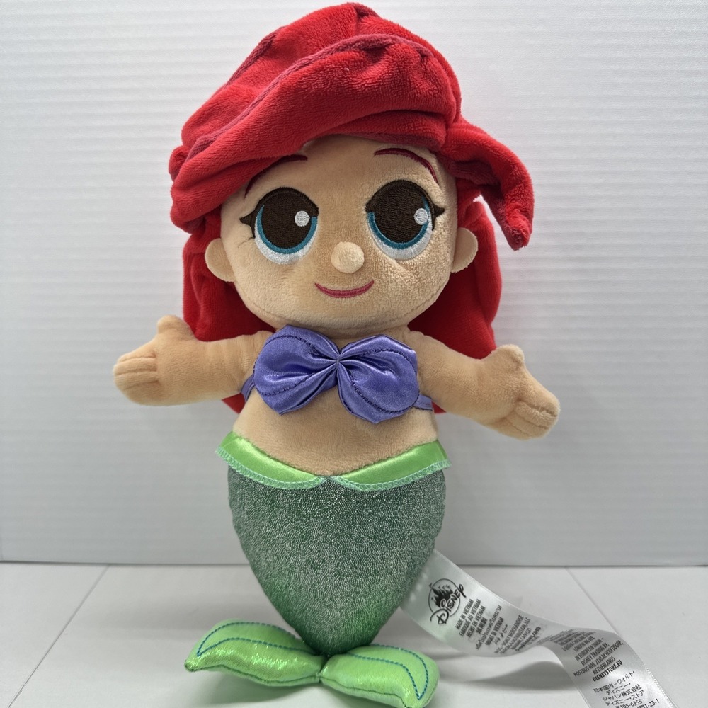 Disney The Little Mermaid Ariel Princess 12" Baby Plush Stuffed Disney store